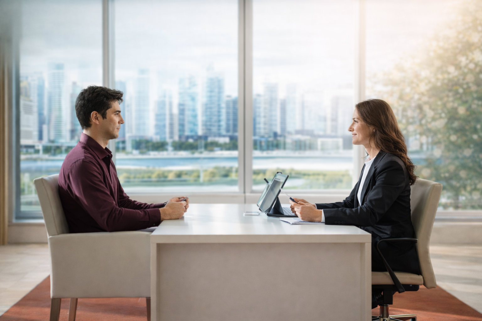 Nő a kezét az ég felé tartva